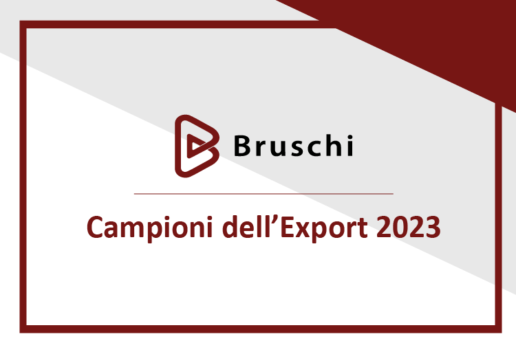 Bruschi Campione dell'Export 2023