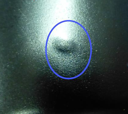 difetti di bolle superficiali nella pressofusione di zinco